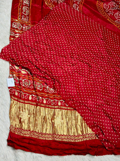 SHAGUN FASHION Exclusive Raasleela Sequins & Bandhani Silk Saree Collection