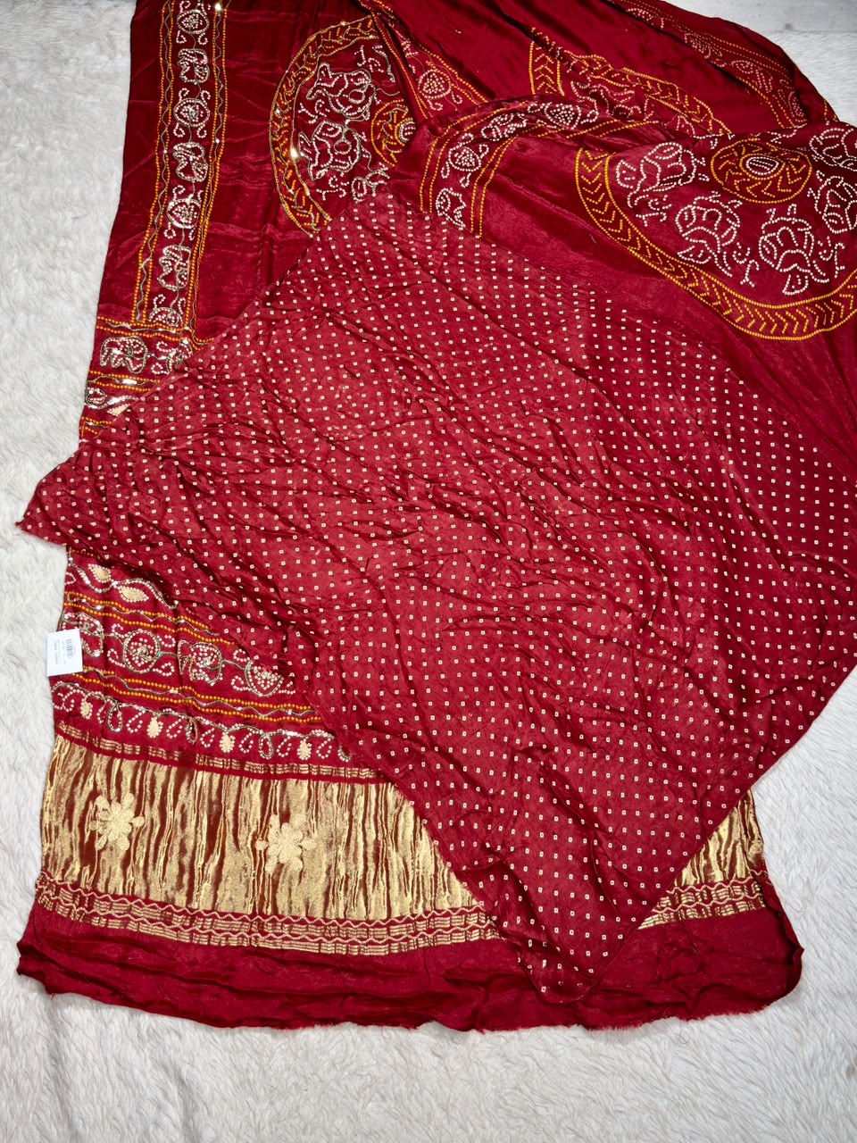 SHAGUN FASHION Exclusive Raasleela Sequins & Bandhani Silk Saree Collection
