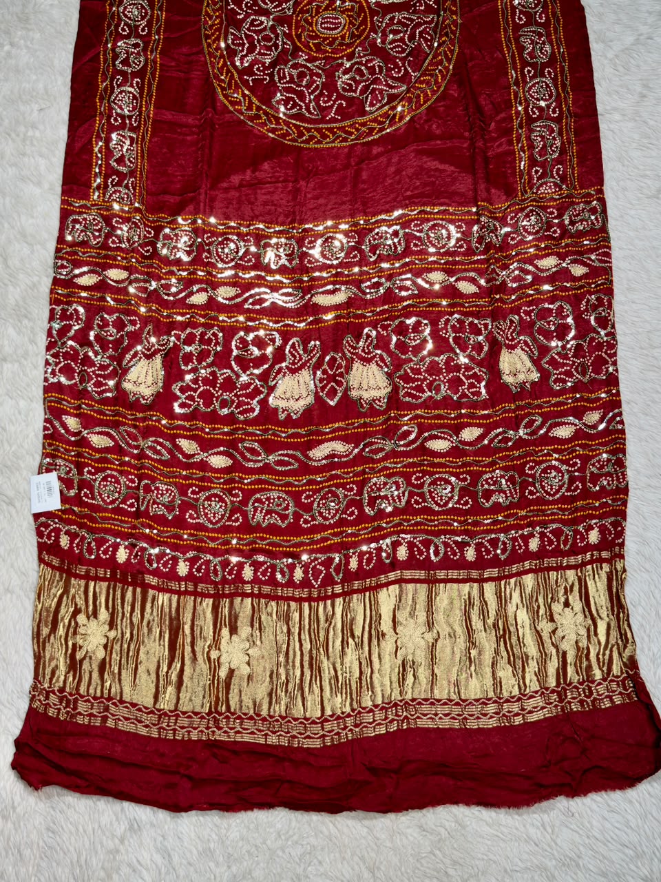 SHAGUN FASHION Exclusive Raasleela Sequins & Bandhani Silk Saree Collection