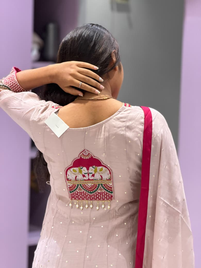 SHAGUN FASHION Traditional Angrakha Kurti Set with Dupatta