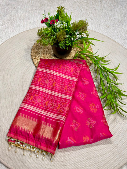 Exclusive Banglori Silk Ikat Patola Saree Collection by SHAGUN FASHION | zankhi.in