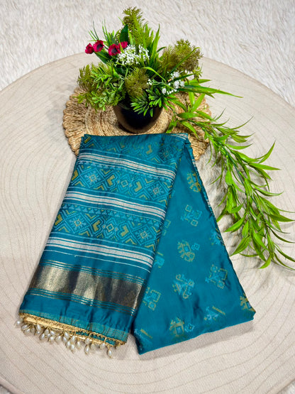 Exclusive Banglori Silk Ikat Patola Saree Collection by SHAGUN FASHION | zankhi.in