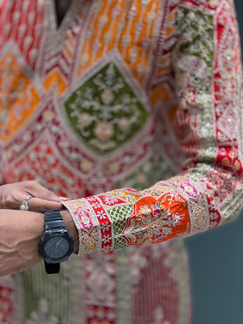Designer Heavy Sequence Work Men's Short Kurta Collection by SHAGUN FASHION