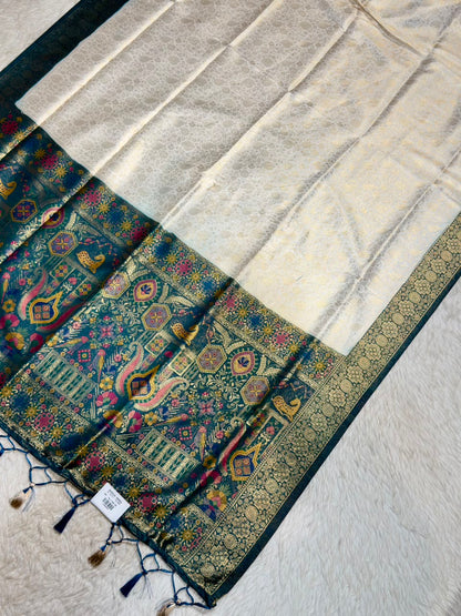 Shagun Fashion Exclusive Silk Meenakari Saree – Available on zankhi.in