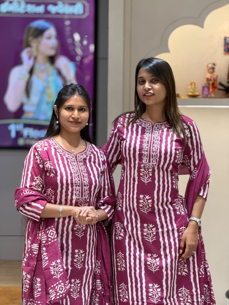 SHAGUN FASHION Premium Printed Pure Cotton Kurti Pant Set with Dupatta – Ultimate Daily & Festive Comfort