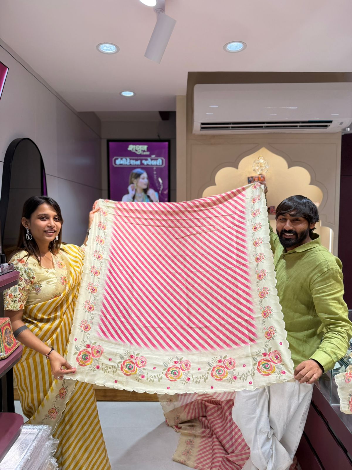 SHAGUN FASHION – Premium Leheriya Saree Collection