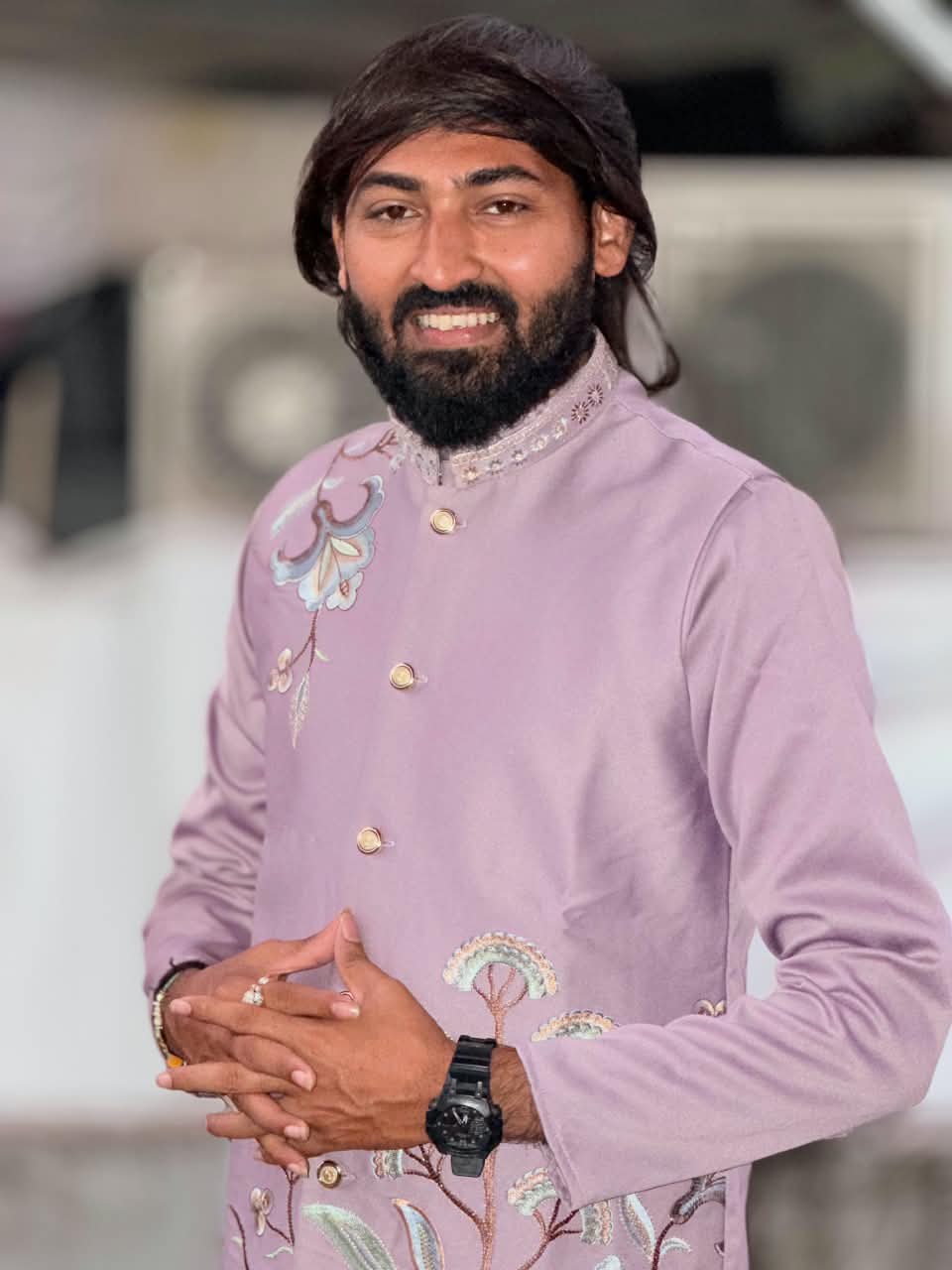 SHAGUN FASHION Designer Floral Embroidery Kurta Set with Matching Jacket