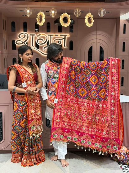 SHAGUN FASHION Premium Traditional Patola Print & Silk Collection – Exclusively on zankhi.in