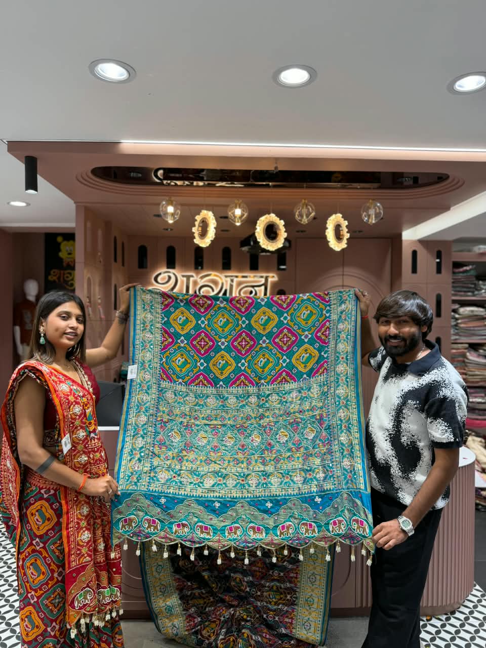 SHAGUN FASHION Premium Traditional Patola Print & Silk Collection – Exclusively on zankhi.in