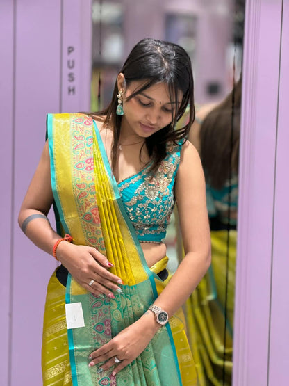 SHAGUN FASHION Premium Royal Silk Saree Collection with Designer Embroidered Blouse | Available on zankhi.in