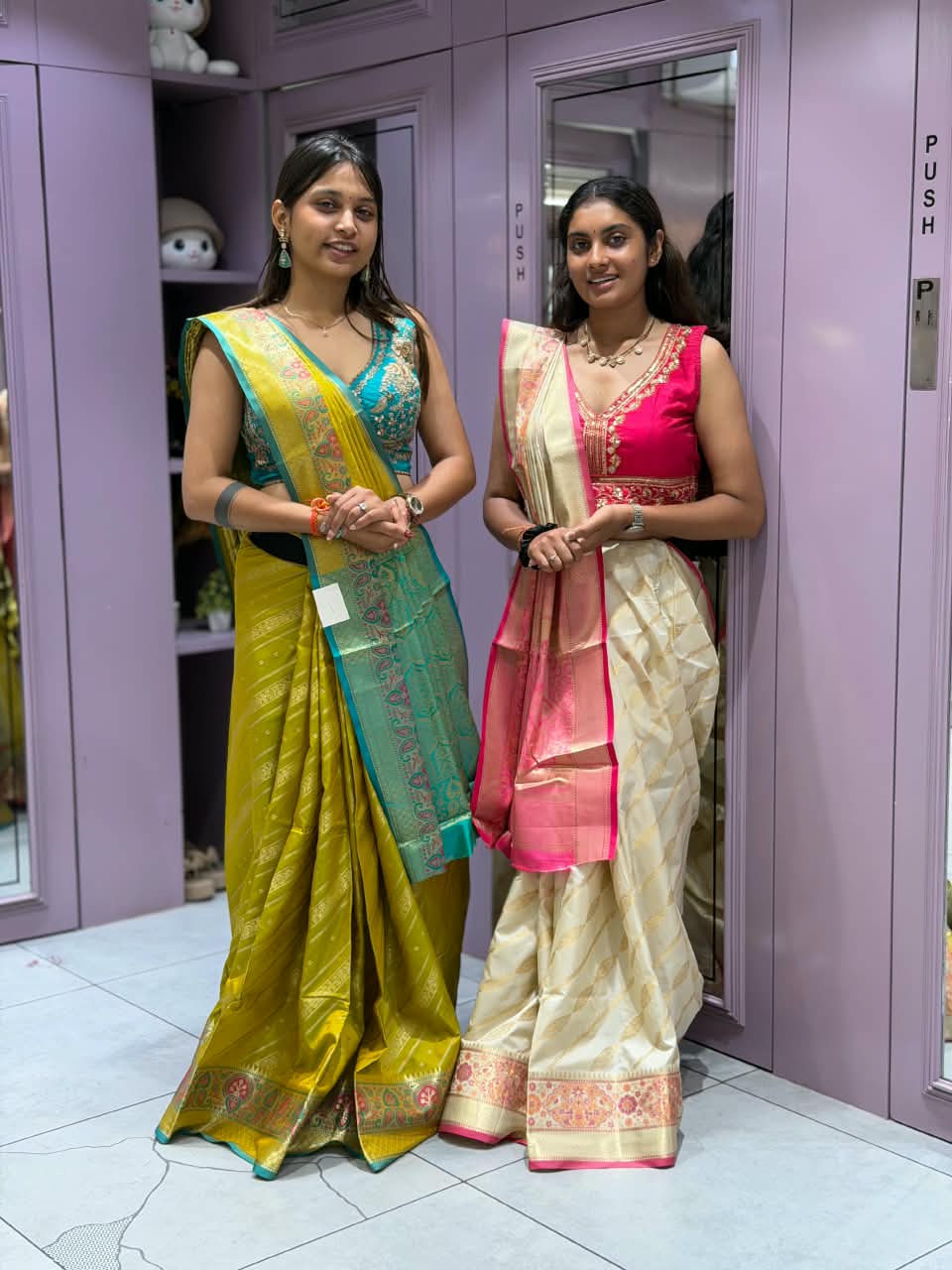 SHAGUN FASHION Premium Royal Silk Saree Collection with Designer Embroidered Blouse | Available on zankhi.in
