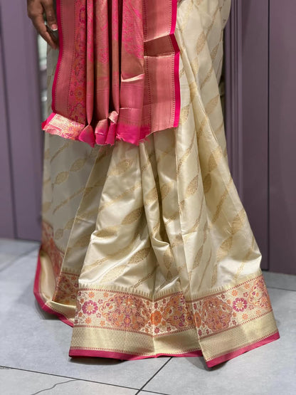 SHAGUN FASHION Premium Royal Silk Saree Collection with Designer Embroidered Blouse | Available on zankhi.in