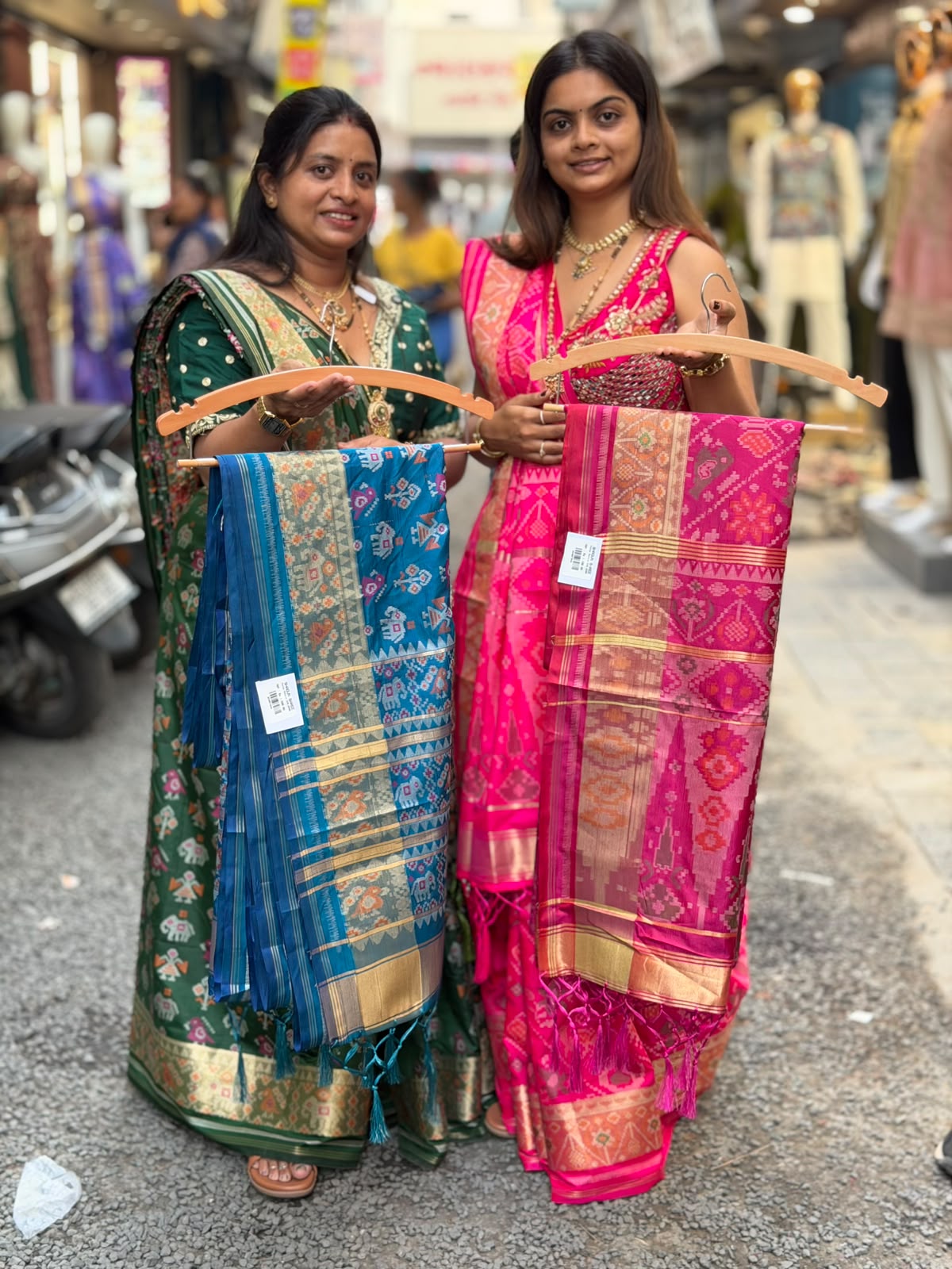 SHAGUN FASHION Premium Traditional Patola Print Silk Saree Collection — Exclusively on zankhi.in