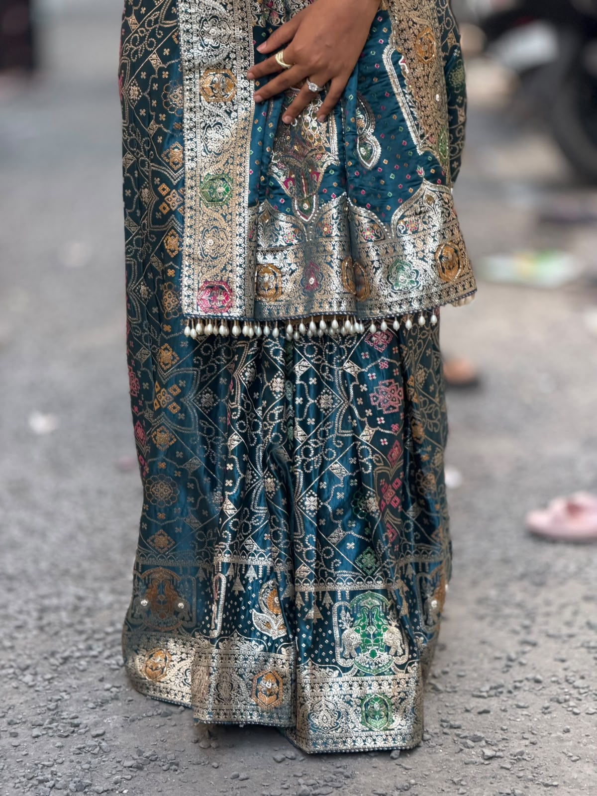 SHAGUN FASHION Royal Designer Bandhani Silk Saree & Gharchola Chunri Collection | zankhi.in