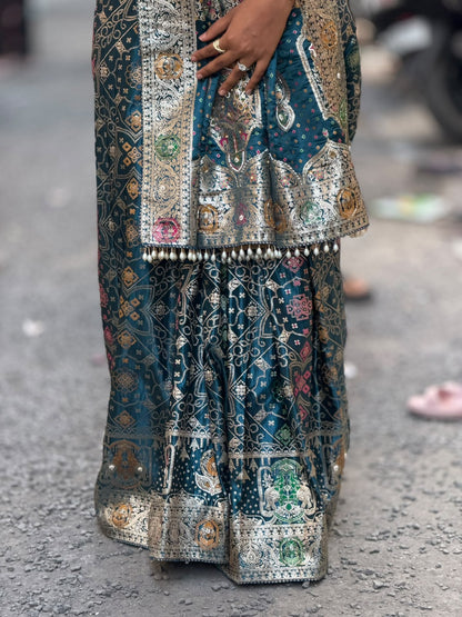 SHAGUN FASHION Royal Designer Bandhani Silk Saree & Gharchola Chunri Collection | zankhi.in